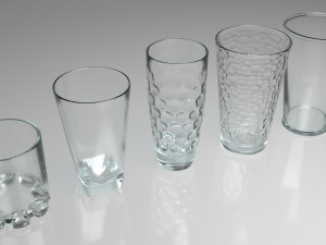 glass pack 01 3D-Modell