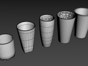 glass pack 01 3D Модель