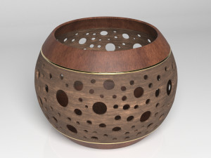 decorative vase Model 3D