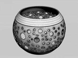 vaso decorativo Modello 3D