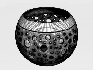 vaso decorativo Modello 3D