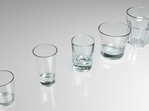 glass pack 02 3D Model