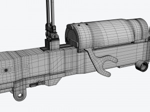DShK Machine-Gun highpoly Modelo 3D