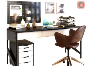 work table 1 3D Model