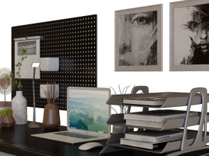 work table 1 3D Model