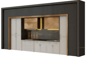 modern kitchen 3D Model