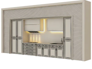 modern kitchen 3D Model