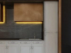modern kitchen 3D मॉडल