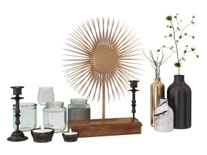 decor set 3 3D Model