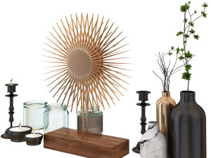 decor set 3 Model 3D
