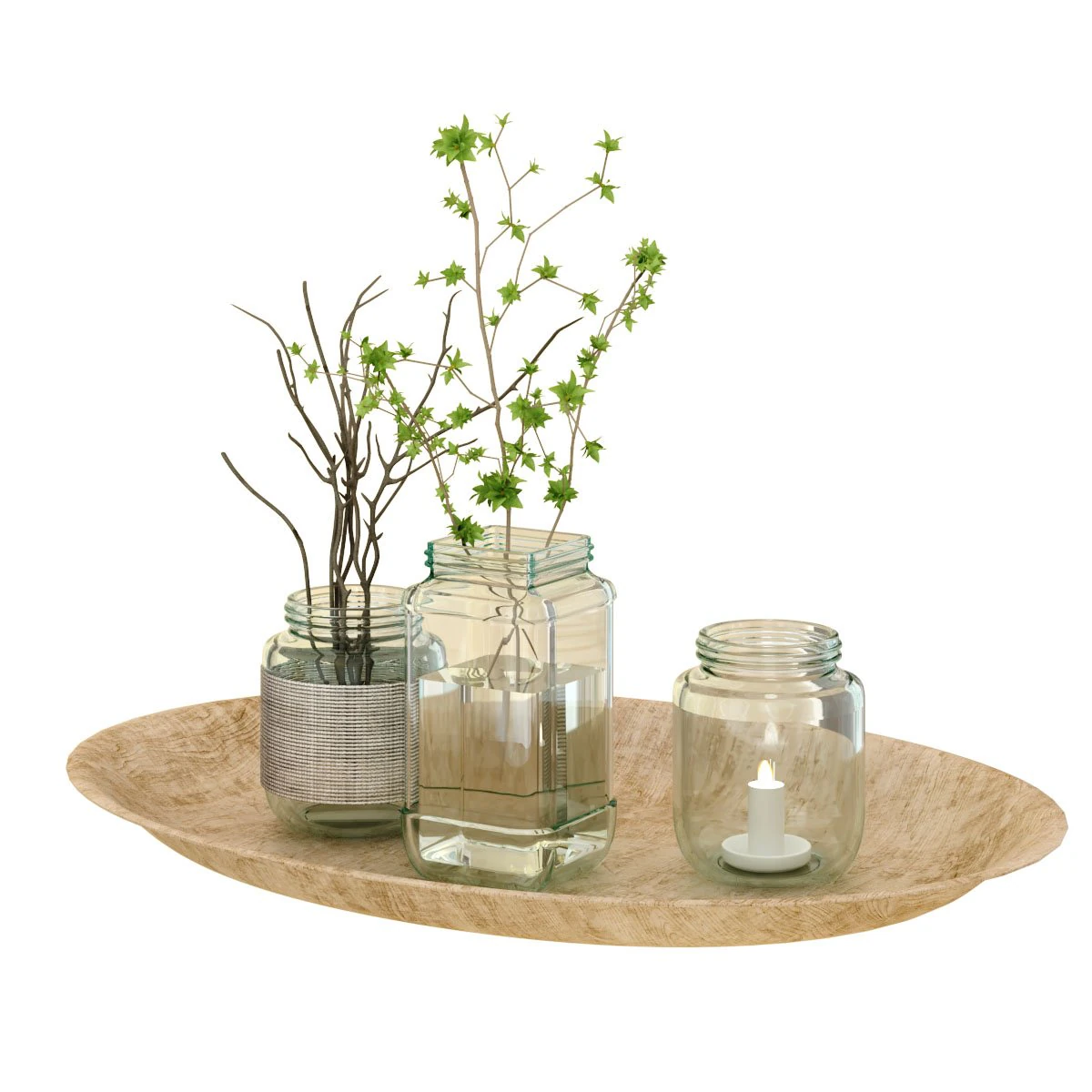 decor set 1 3D Model .c4d .max .obj .3ds .fbx .stl .blend 