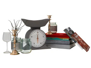 장식 세트 2 3D 모델