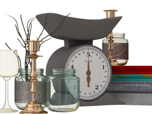 decor set 2 Modello 3D