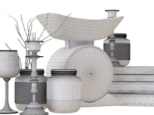 decor set 2 Modello 3D