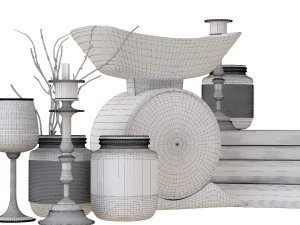 decor set 2 3D Model