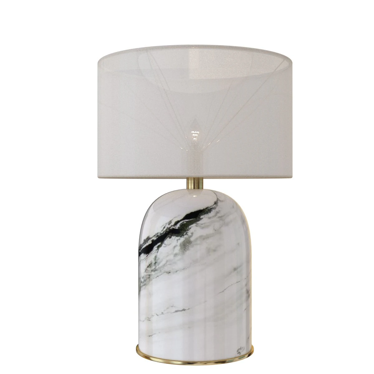 marble table light 3D Model .c4d .max .obj .3ds .fbx .stl .blend 