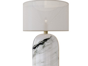marble table light Model 3D