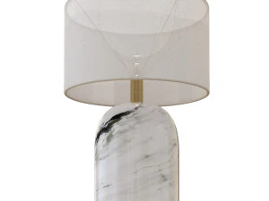 marble table light 3D Model