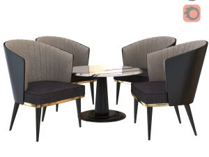 椅子 桌子 雷顿 3D 模型