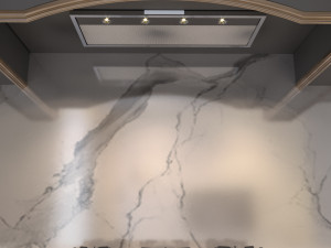 gray kitchen set 3Dモデル