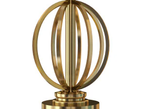 circle table light 3D Model