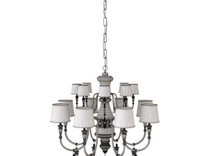 chandelier golden altin 3D Модель