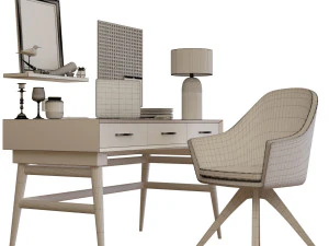 office workplace 2 3D Model