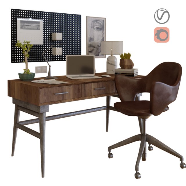 work table 3 Modelo 3D .c4d .max .obj .3ds .fbx .stl .blend 