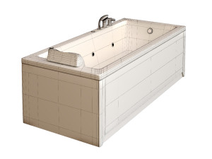 bathtube 705 ariana 3D Model