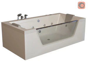 vidro para banheira Modelo 3D