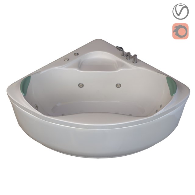bathtub 703 ariana Modèle 3D .c4d .max .obj .3ds .fbx .stl .blend 