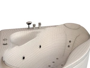 bathtub 703 ariana 3D Model