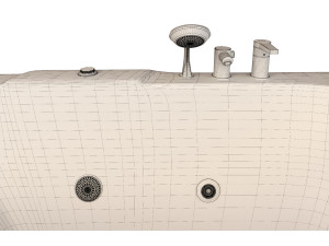 bathtub 725 ariana Model 3D