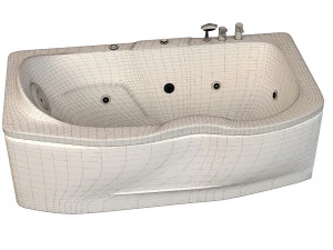 bathtub 725 ariana 3D Model
