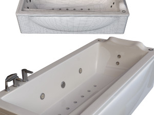 bathtub 760 ariana Model 3D