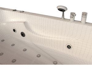 bathtub 770 ariana 3D Модель