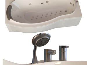 bathtub 773 ariana 3D Model