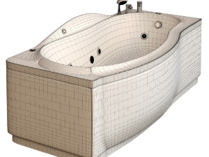 bathtub 773 ariana 3D-Modell