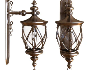 exterior light set 001 3D Model