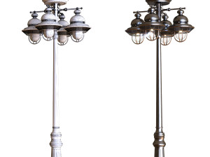 exterior light set 002 3D Model