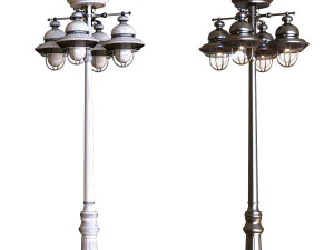 exterior light set 002 3D Model