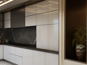 modern kitchen scenc 004 3D Model