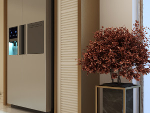 modern kitchen scenc 004 3D Model