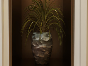 modern kitchen scenc 004 3D Model