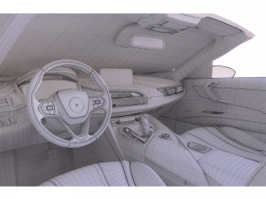 bmwi8 roadster black 3D Model