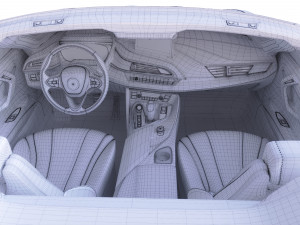 bmwi8 roadster black 3D Model