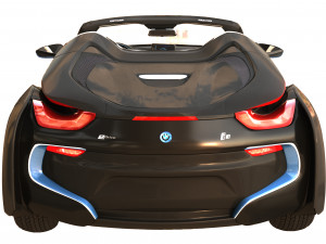 bmwi8 roadster black 3D Model