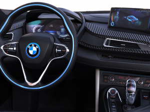 bmwi8 roadster black 3D Model
