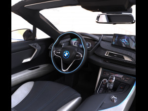 bmwi8 roadster black 3D Model