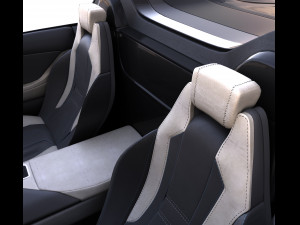 bmwi8 roadster black 3D Model